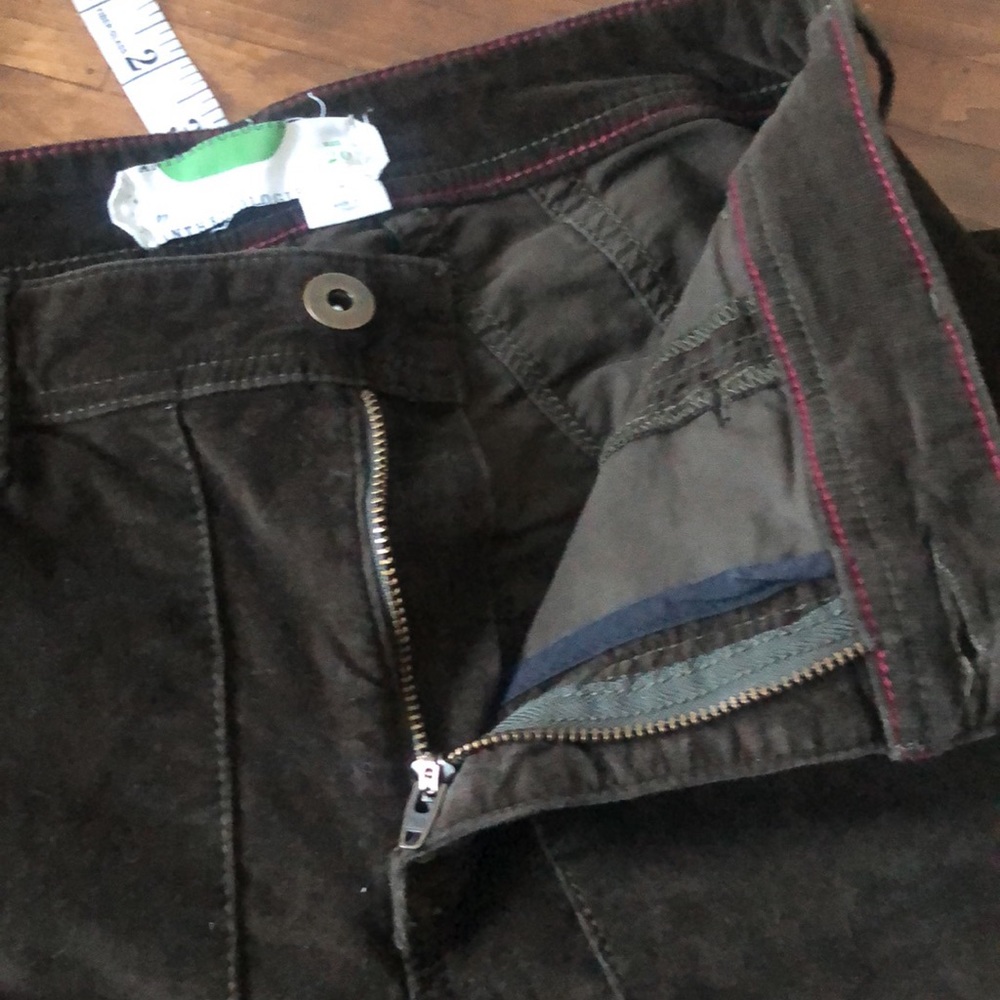 Anthropologie Corduroy Slim Utility Pants Size - Picture 11 of 14